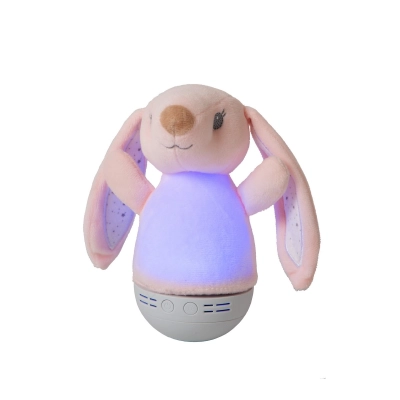 DOLLY - Dziecięca lampka stołowa zasilana bateryjnie - Kolor różowy 77500/01/66 Lucide